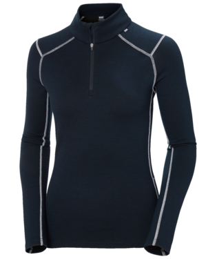 Helly Hansen Lifa Merino Womens Mid Weight 1/2 Zip Midlayer