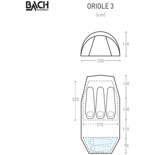 Bach Oriole 3 Tent