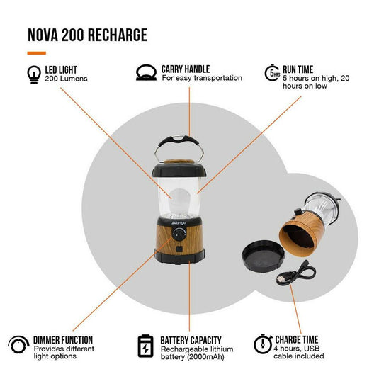 Vango Nova 200 Camping Lantern