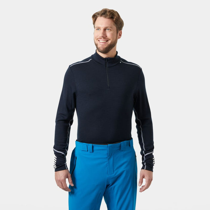 Load image into Gallery viewer, Helly Hansen Lifa Merino Mens Mid Weight 1/2 Zip Midlayer
