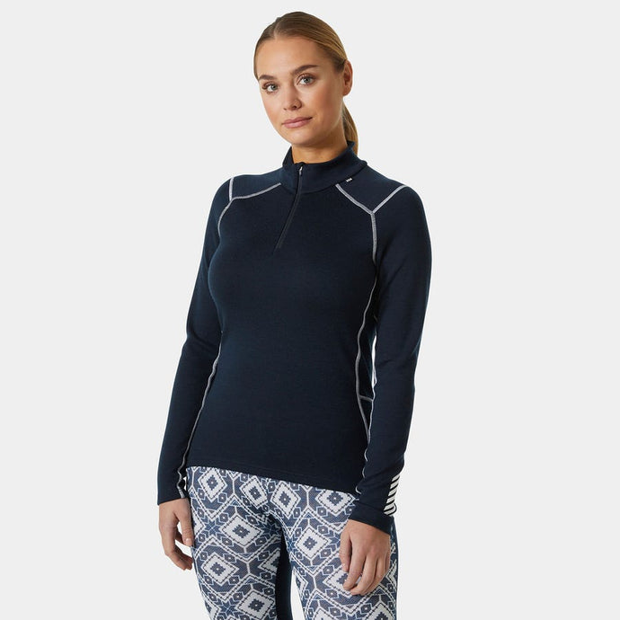 Helly Hansen Lifa Merino Womens Mid Weight 1/2 Zip Midlayer