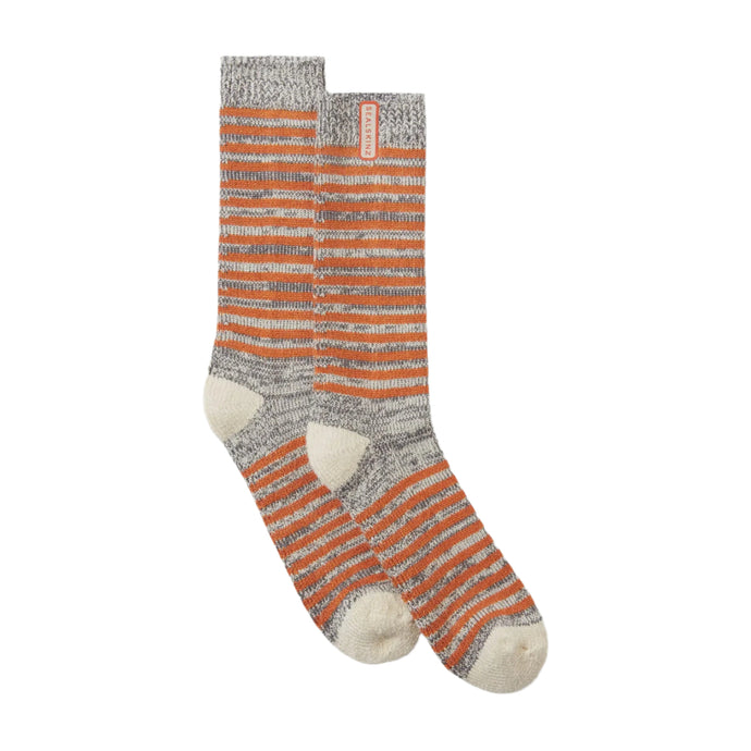 SealSkinz Attleborough Bamboo Mid Lightweight Stripe Sock