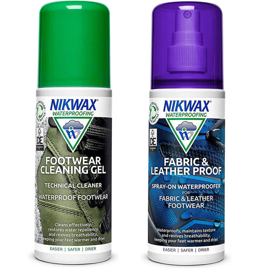 Nikwax Footwear Cleaning Gel / Fabric & Leather Proof