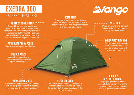 Vango Exedra 300 Tent