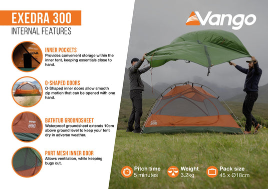 Vango Exedra 300 Tent