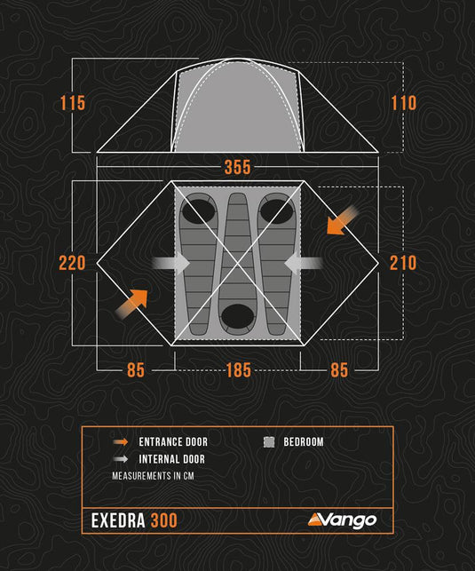 Vango Exedra 300 Tent