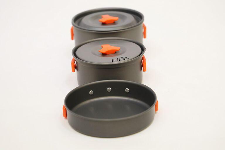 Load image into Gallery viewer, Vango Hard Anodised 2 Person Camping Cook Kit
