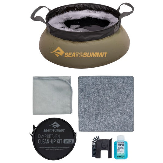 Sea To Summit Camp Kitchen Clean Up Kit - [6 Piece]
